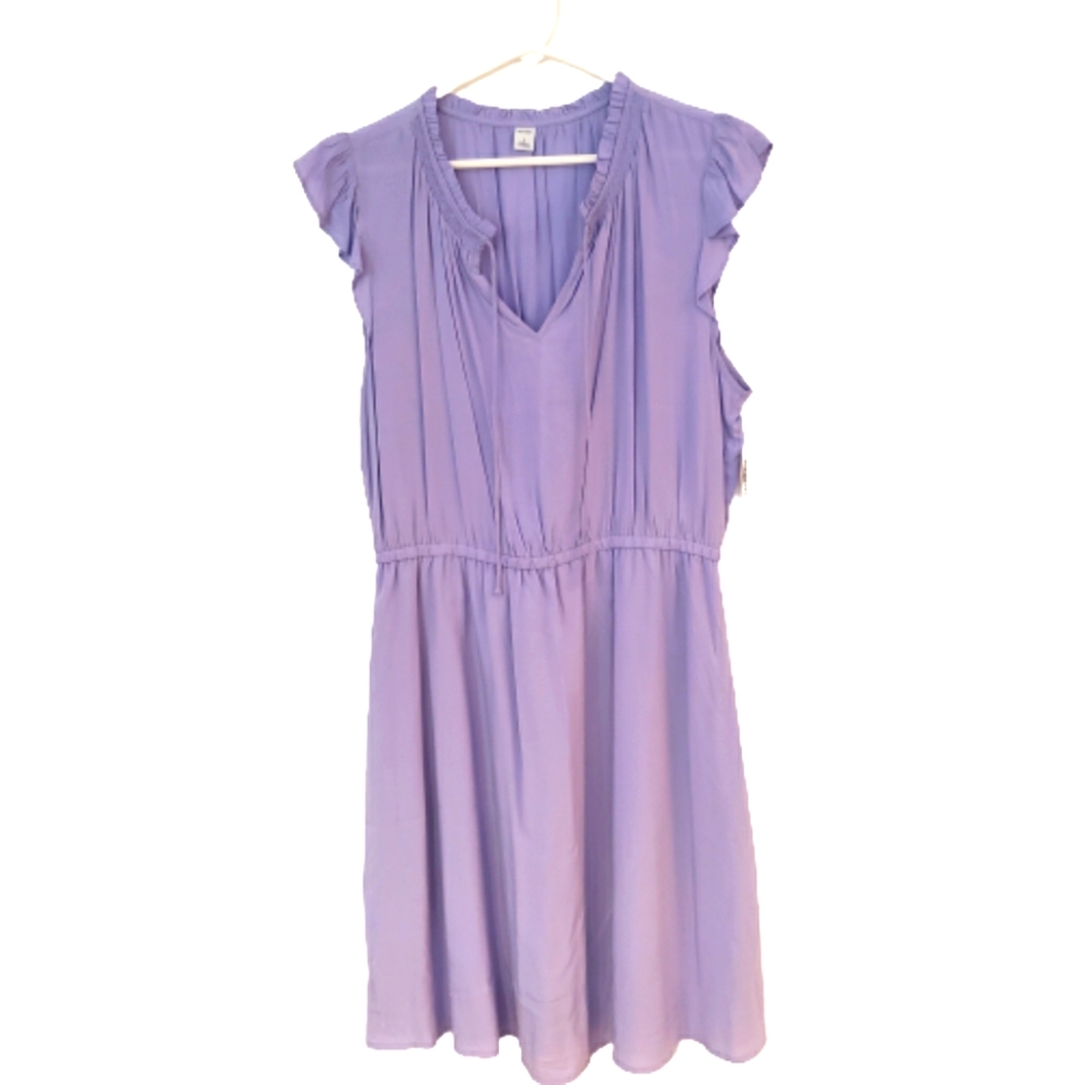 Old Navy dress, lavender, size Large